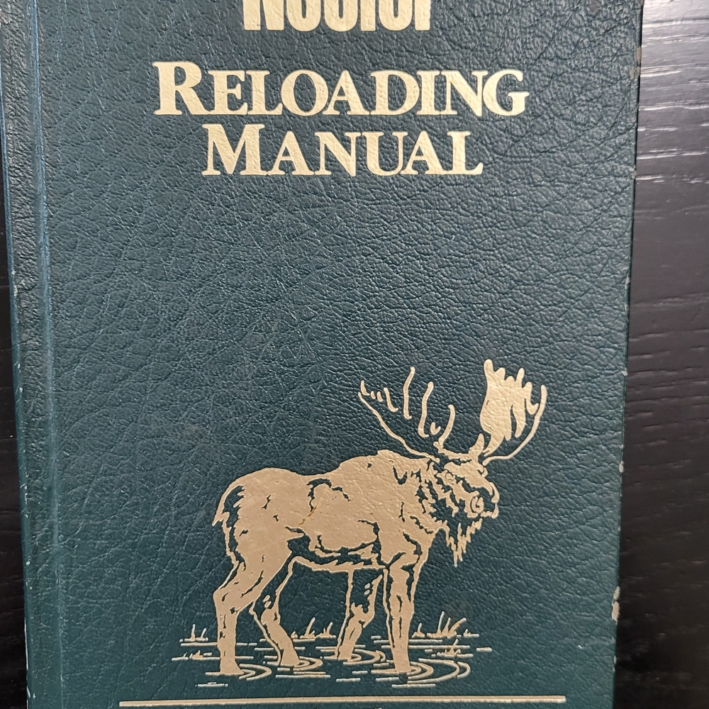 Green Moose Illustration Reloading Manual